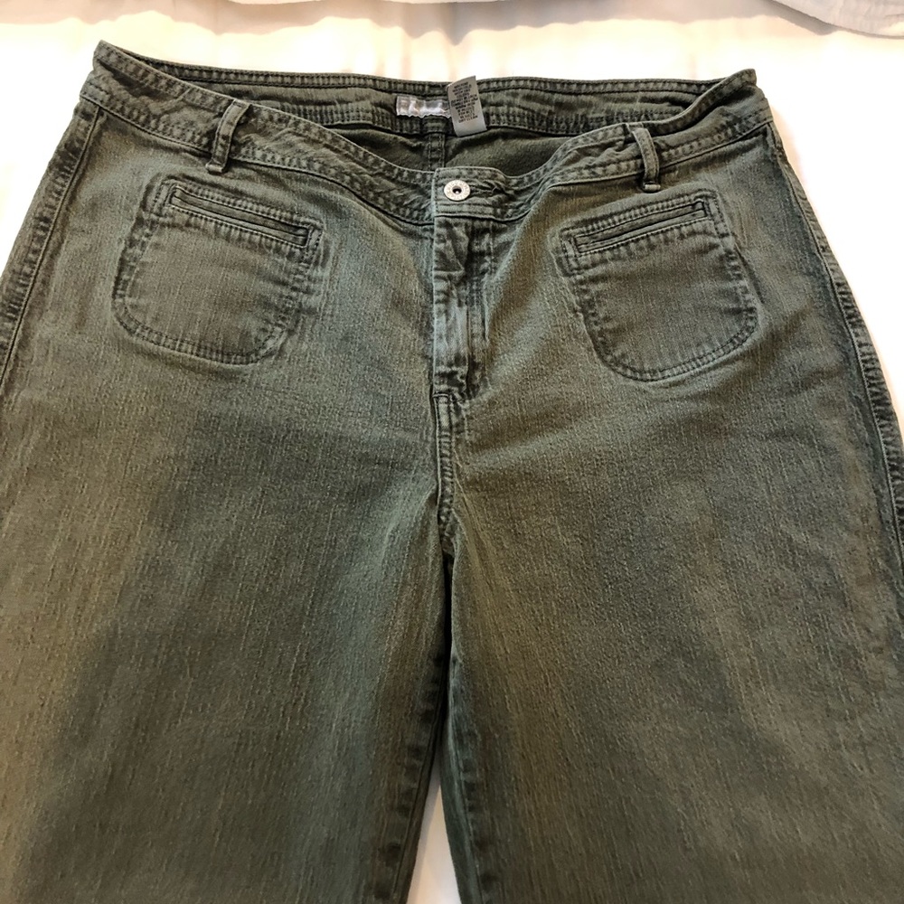 Bootcut Colored Jeans